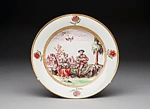 Plate by Meissen Porcelain Manufactory