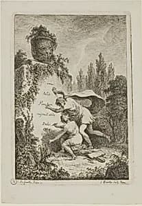 Plate from, Nella Venuta by Franz Edmund Weirotter