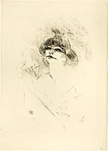 Polaire by Henri de Toulouse-Lautrec