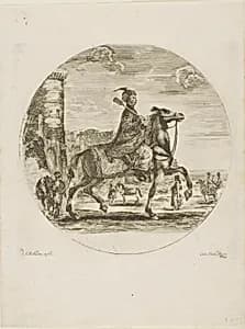 Polish Horseman by Stefano della Bella