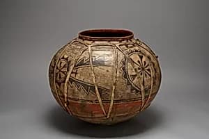 Polychrome Jar by Pueblo De Cochiti