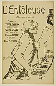 Poor Street-Walker! by Henri de Toulouse-Lautrec