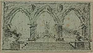 Porch with Gothic Arches