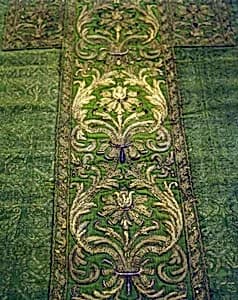 Portion of Chasuble Back by Unknown