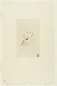 Portrait of a Man by Henri de Toulouse-Lautrec