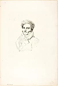 Portrait of a Man by Jean Auguste Dominique Ingres