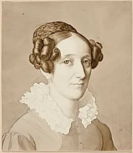 Portrait of a Woman by Julius Schnorr von Carolsfeld