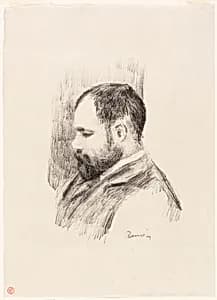 Portrait of Ambroise Vollard by Pierre-Auguste Renoir