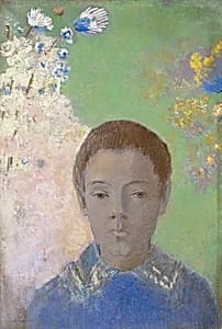 Portrait of Ari Redon by Odilon Redon