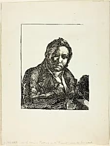 Portrait of Auguste Brunet by Jean Louis André Théodore Géricault