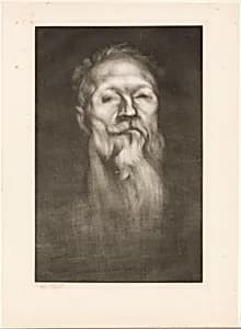 Portrait of Auguste Rodin by Eugène Carrière