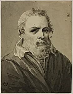 Portrait of Bearded Man by Unknown
