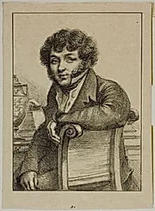 Portrait of Brunet, Printer by Dominique-Vivant Denon