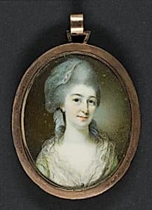 Portrait of Catherine Dormer by Horace Hone