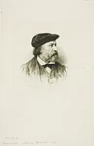 Portrait of Daubigny by Léopold Massard