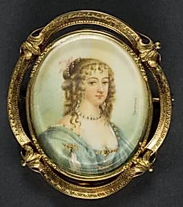 Portrait of Elizabeth Patterson (?) by Bernhard von Guérard