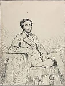 Portrait of Eugène Lacheurié by Gustave Moreau