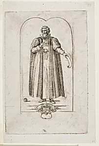 Portrait of François Viète by Charles Meryon