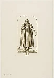 Portrait of François Viète by Charles Meryon