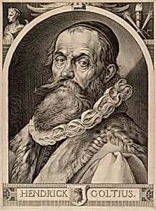 Portrait of Hendrick Goltzius by Jan Harmensz. Muller