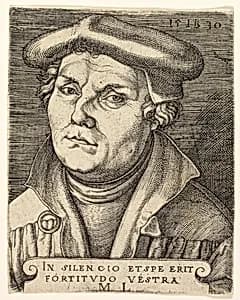 Portrait of Martin Luther