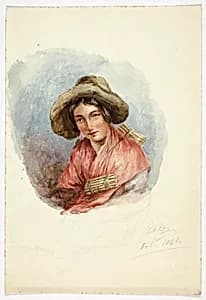 Portrait of Peasant Woman by Elizabeth Murray