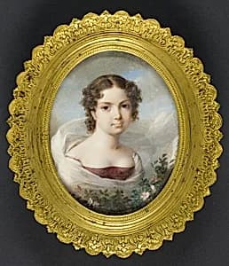 Portrait of Princess Matilde by Frédéric Dubois