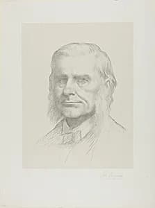 Portrait of Professor Huxley by Alphonse Legros