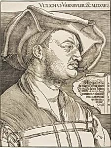 Portrait of Ulrich Varnbüler by Albrecht Dürer