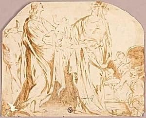Presentation in the Temple by Circle of Anthonie van Dyck