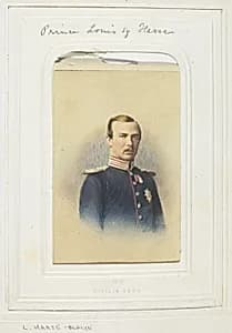 Prince Louis of Hesse by L. Haase & Company