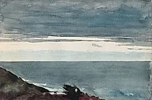 Prout's Neck, Evening by Winslow Homer