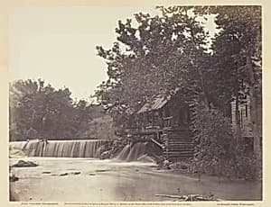 Quarles' Mill, North Anna, Virginia by Alexander Gardner