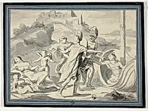 Rape of Helen by Unknown