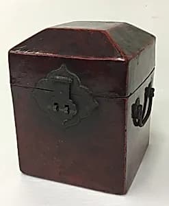 Red Lacquer Box by Unknown
