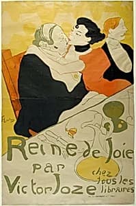 Reine de Joie by Henri de Toulouse-Lautrec