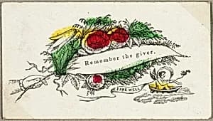 Remember the Giver (valentine) by Unknown