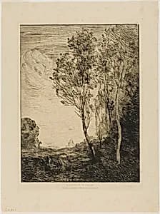 Remembrance of Italy by Jean Baptiste Camille Corot