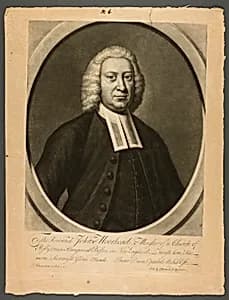 Reverend John Moorhead by Peter Pelham