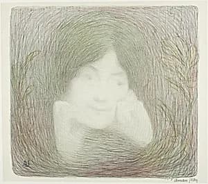 Reverie by Amand Edmond Jean