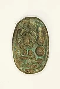 Ring: Neferkheprure-Waenre (Akhenaton) by Ancient Egyptian