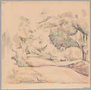Road in Provence by Paul Cezanne