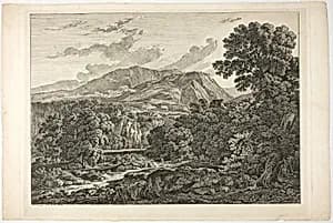 Roman Landscape by Hendrik Voogd