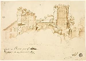 Roman Landscape by Bartholomeus Breenbergh