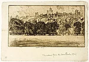 Royal Windsor by Joseph Pennell