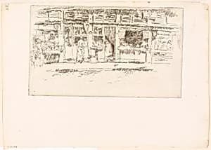 Rue de la Rochefoucault by James McNeill Whistler