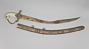 Saber (Kiliç) with Scabbard by Islamic