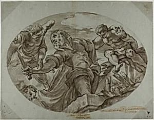 Sacrifice of Isaac by Tintoretto