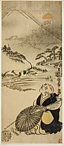 Saigyo Hoshi by Okumura Masanobu