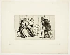 Saint Agnes of Intercession by Sir John Everett Millais